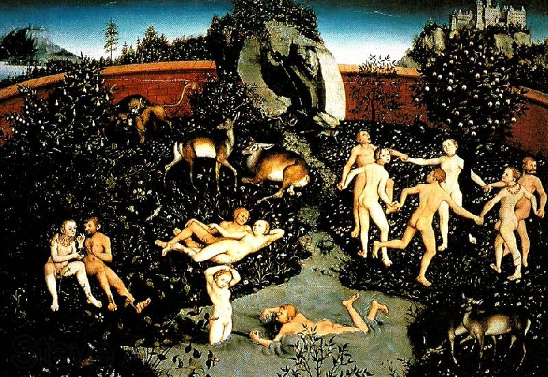 Lucas  Cranach nasjonalgalleriet, oslo Norge oil painting art